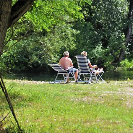 Campsite Mobil-home Accueillant Animaux - 4 Pers. - Api-1-52-2417 *
